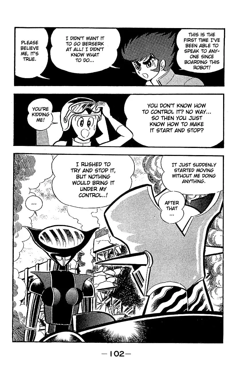 Read Mazinger Z chapter 0 image 96 on Lezhin