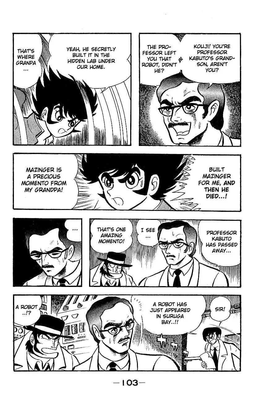 Read Mazinger Z chapter 0 image 97 on Lezhin
