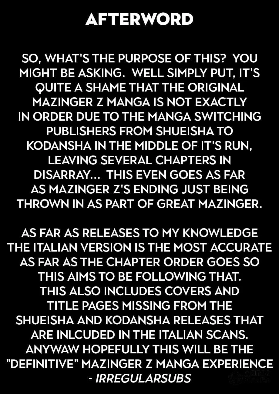Read Mazinger Z chapter 1 image 32 on Lezhin