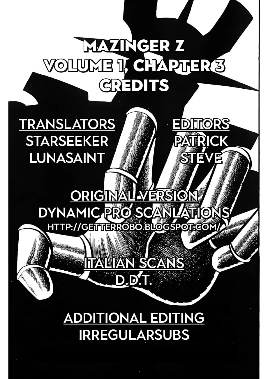 Read Mazinger Z chapter 3 image 21 on Lezhin