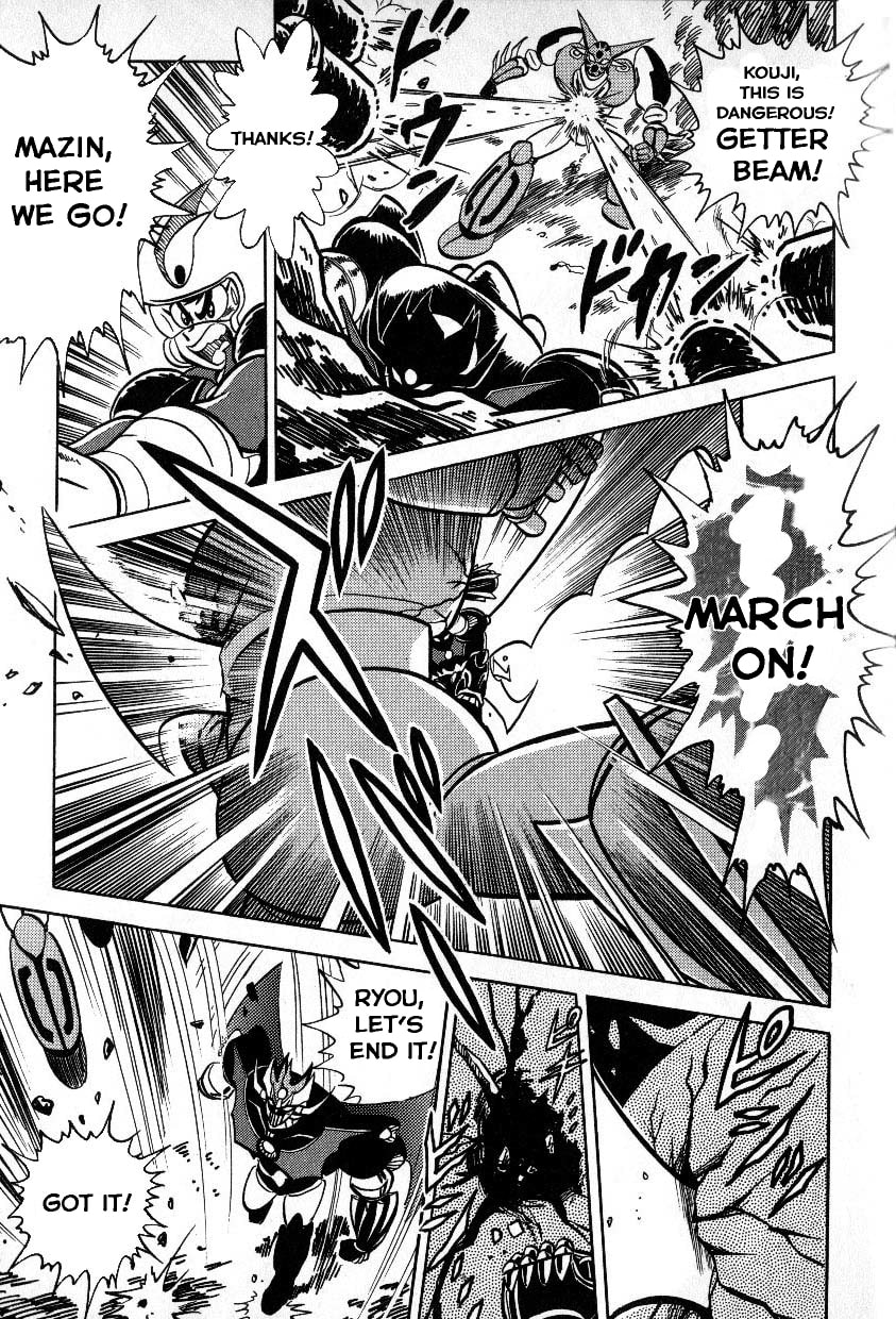 Read Mazinkaiser vs Shin Getter Robot chapter 0 image 35 on Lezhin