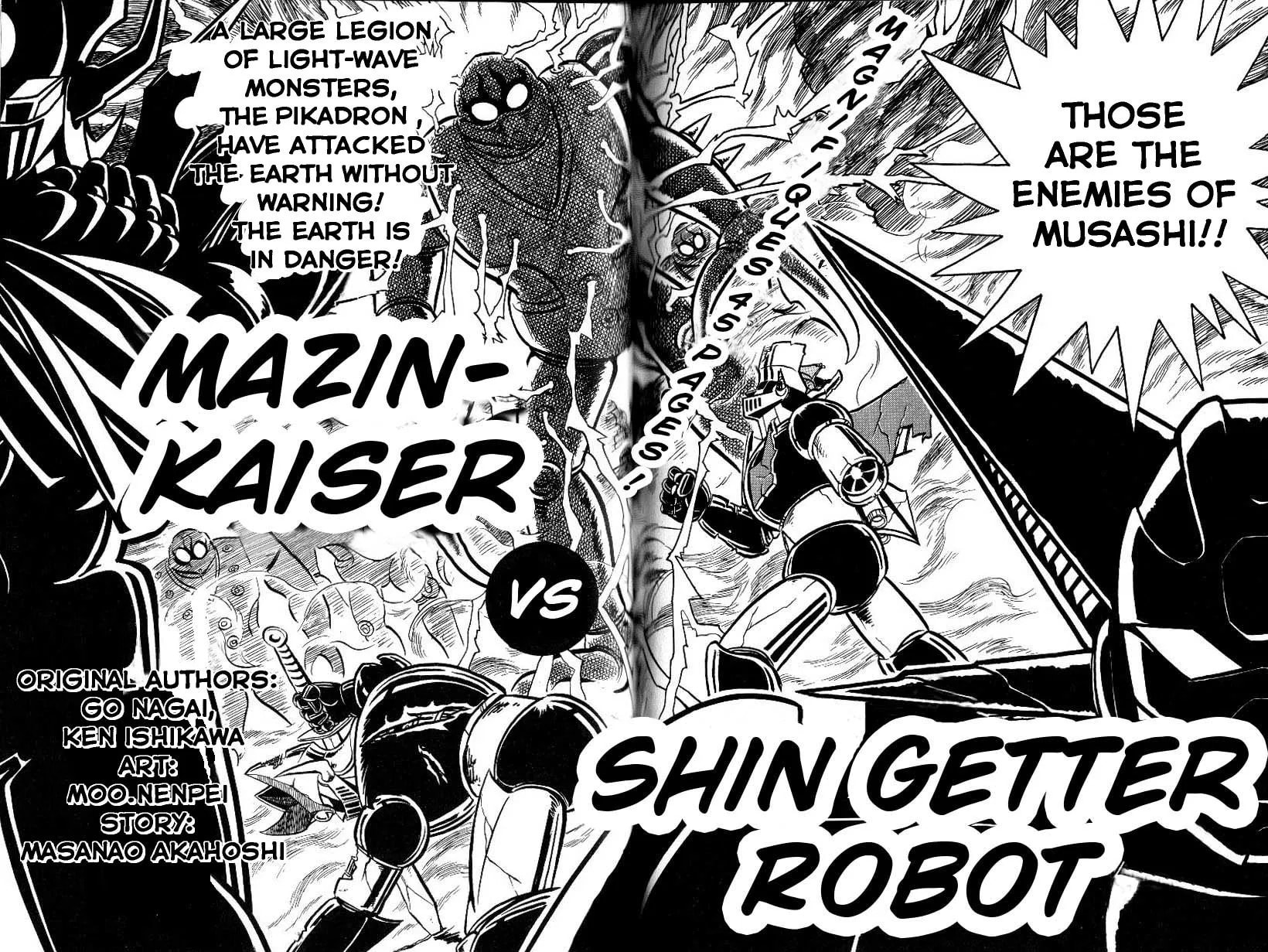 Read Mazinkaiser vs Shin Getter Robot chapter 1 image 2 on Lezhin