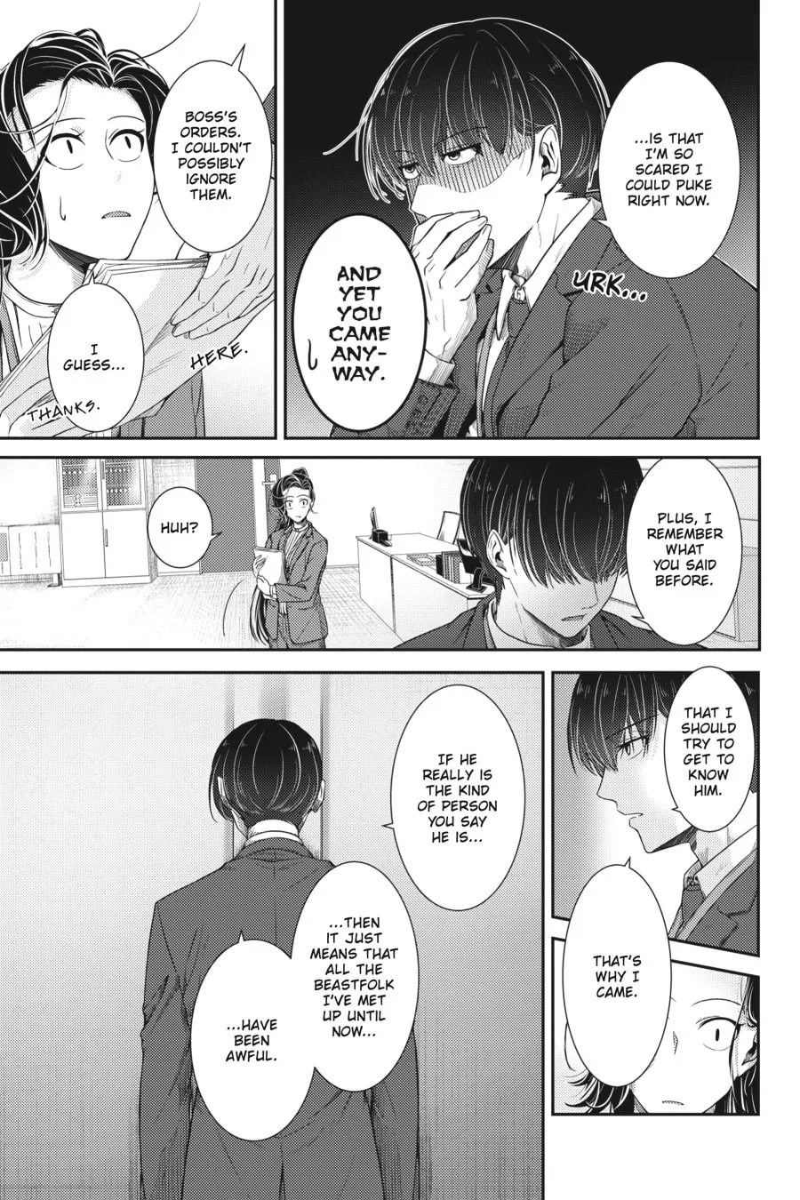 Me and My Beast Boss Chapter 13 page 3 - 