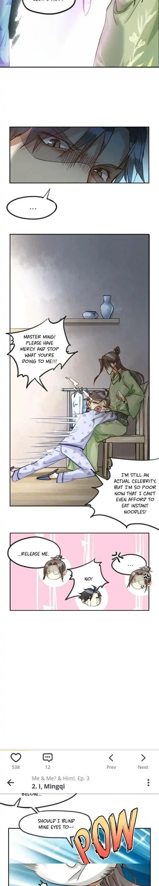 Read Me & Me? & Him! chapter 2 image 2 on Lezhin