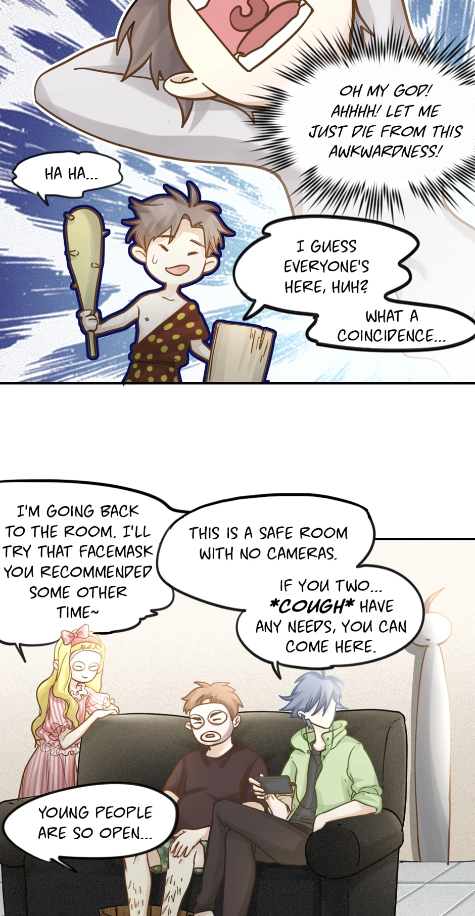 Read Me & Me? & Him! chapter 21 image 6 on Lezhin