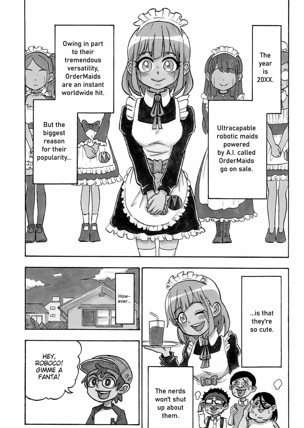 Read Me & Roboco chapter 1 image 0 on Lezhin
