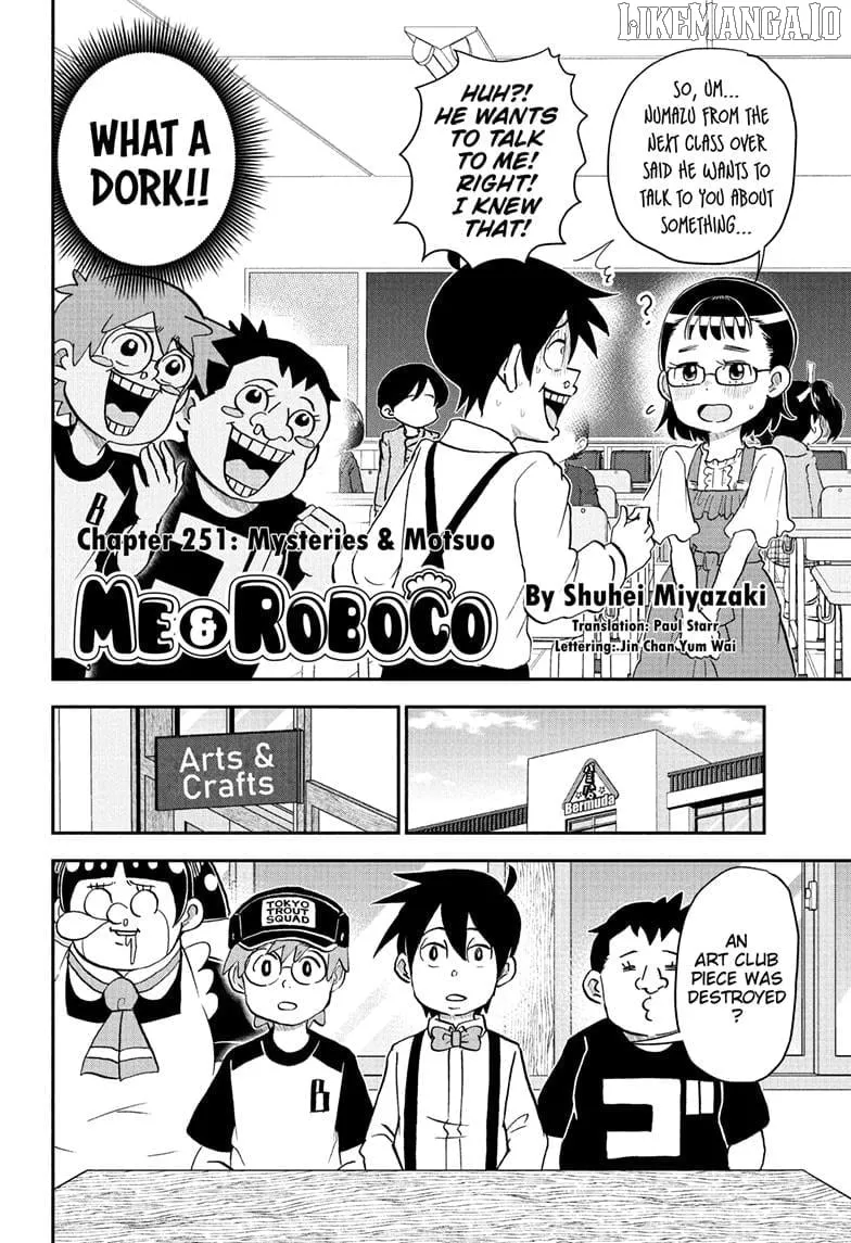 Read Me & Roboco chapter 251 image 2 on Lezhin