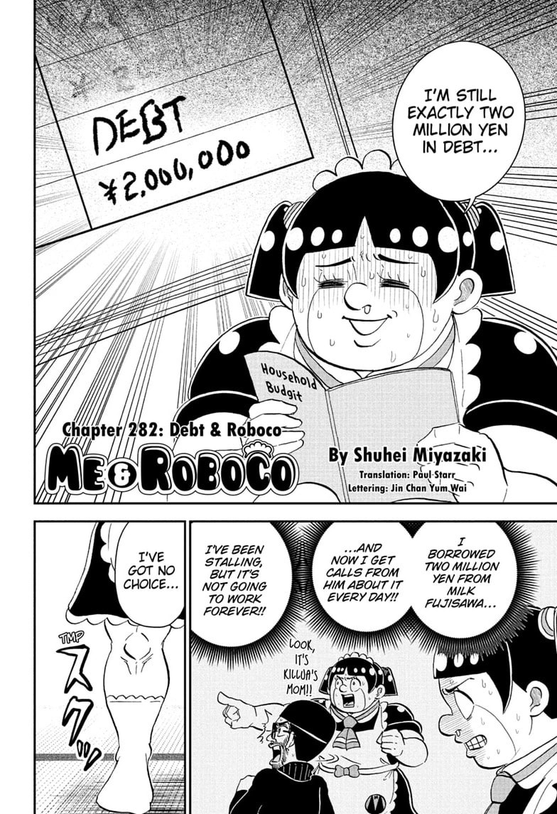 Read Me & Roboco chapter 282 image 1 on Lezhin