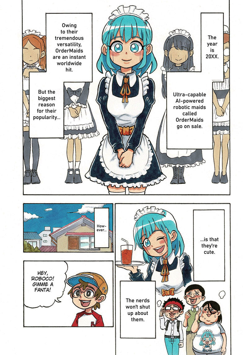 Read Me & Roboco chapter 1 image 0 on Lezhin