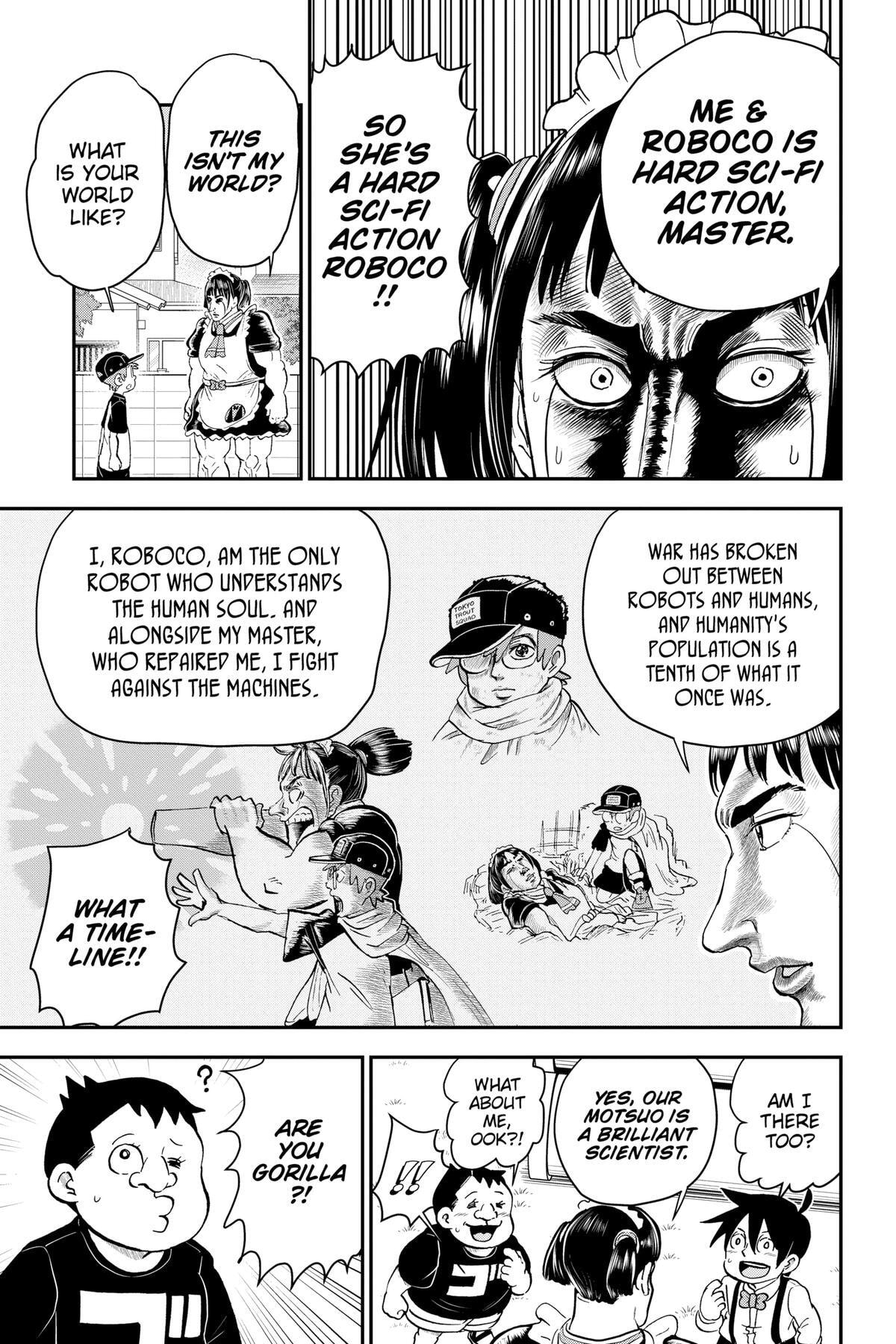 Read Me & Roboco chapter 157 image 4 on Lezhin