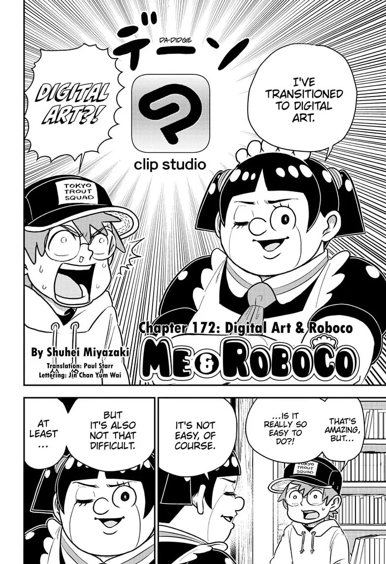 Read Me & Roboco chapter 172 image 3 on Lezhin