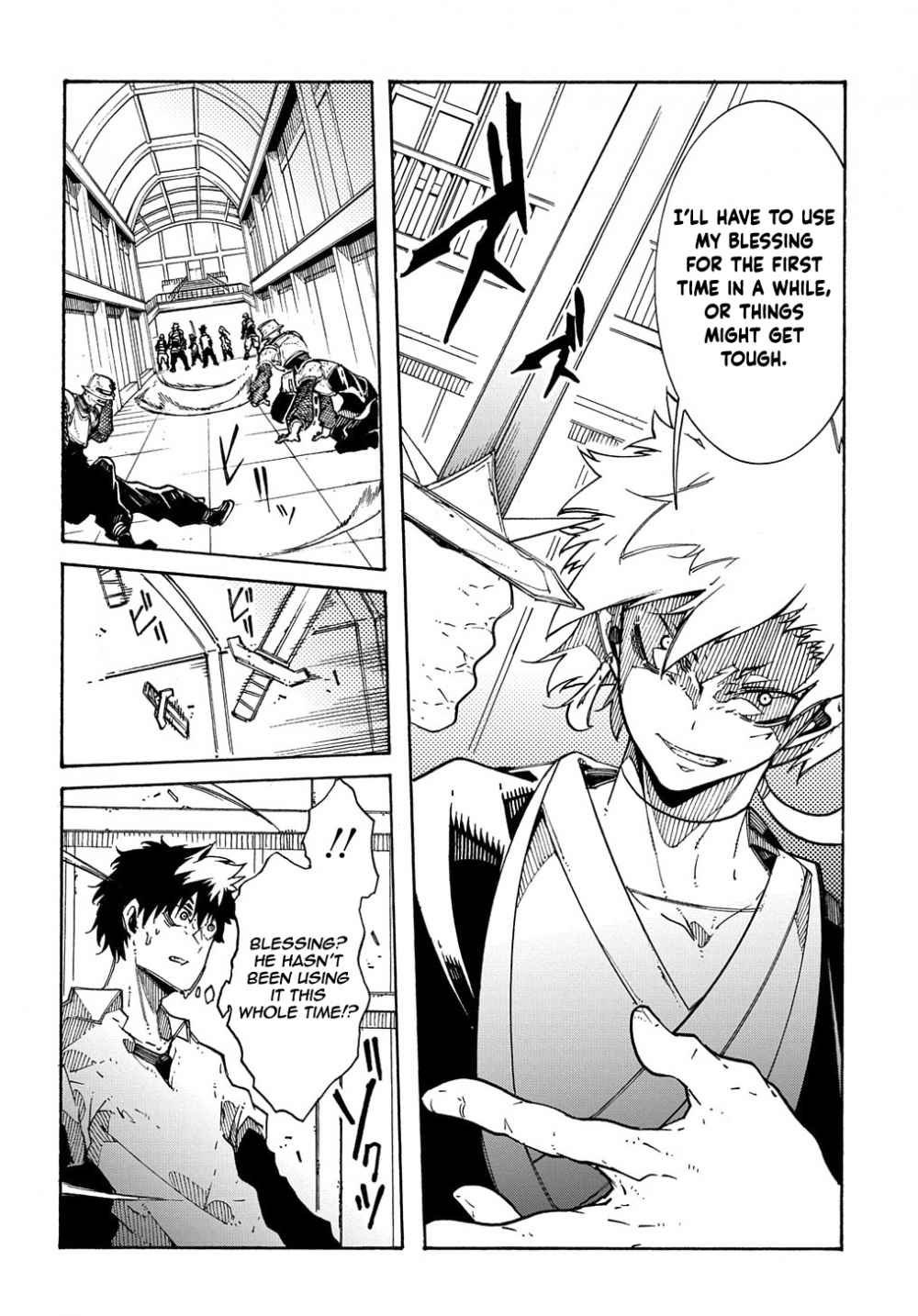 Read Meccha Shoukan Sareta Ken chapter 4.2 image 6 on Lezhin