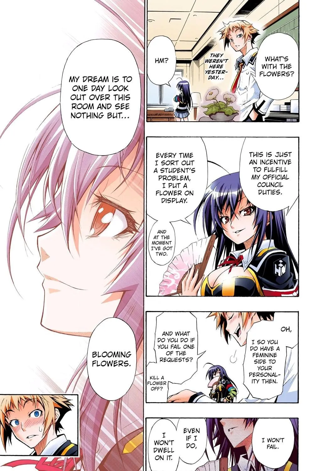 Read Medaka Box (Colored) chapter 1 image 106 on Lezhin