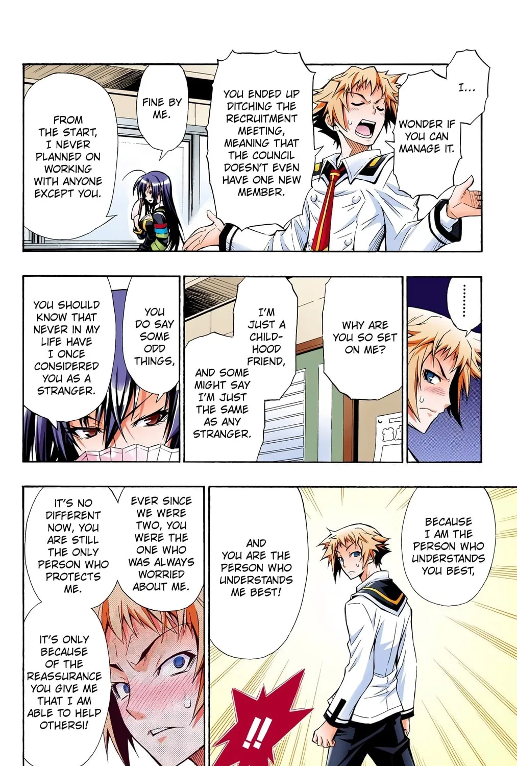 Read Medaka Box (Colored) chapter 1 image 108 on Lezhin