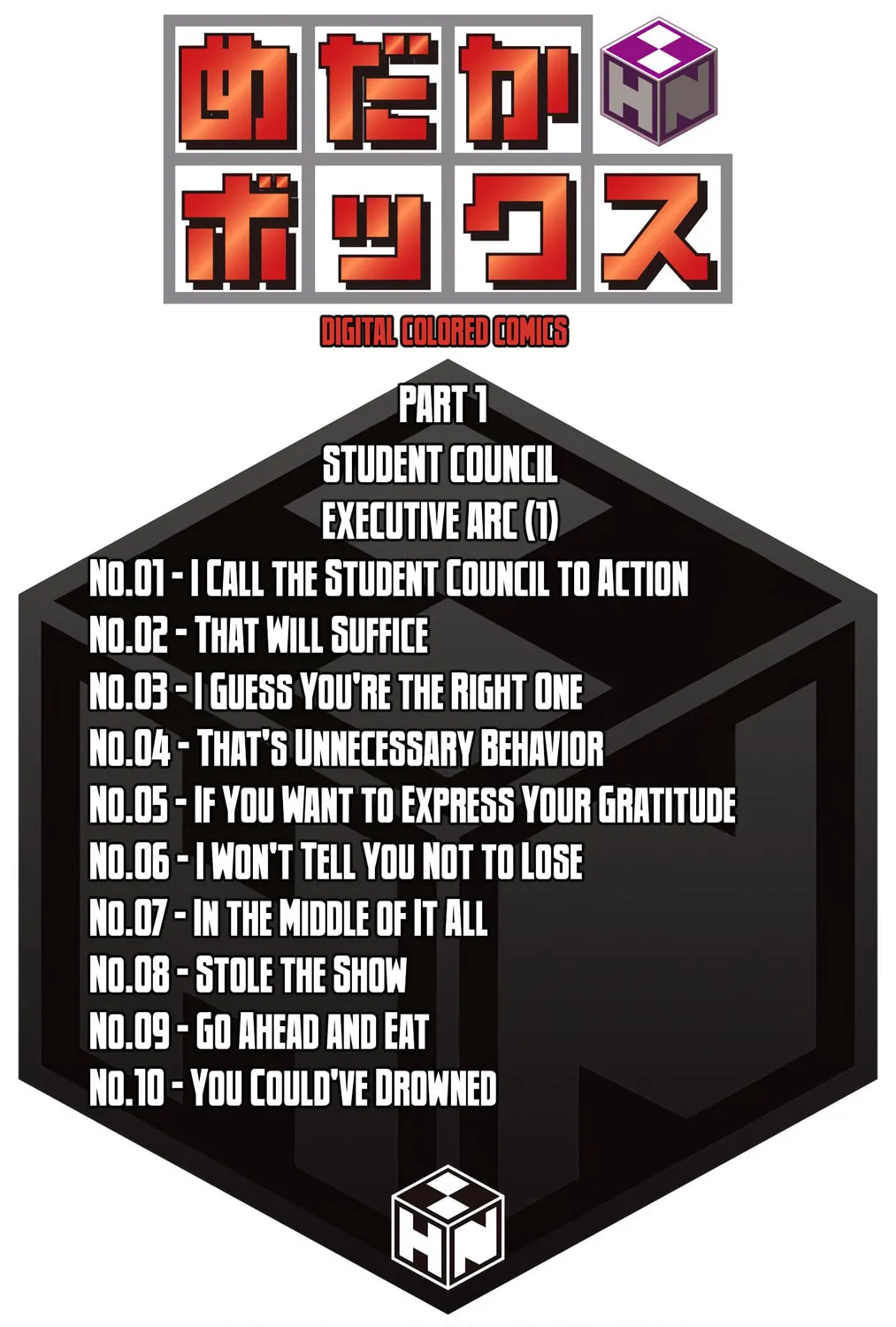 Read Medaka Box (Colored) chapter 1 image 2 on Lezhin