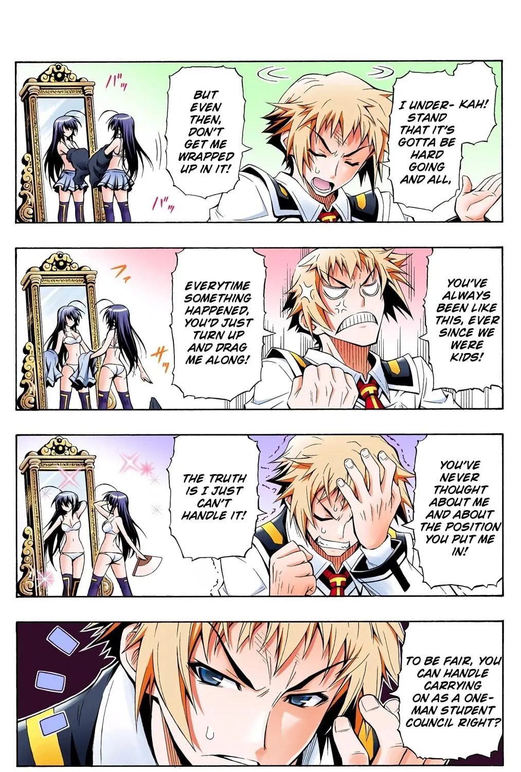 Read Medaka Box (Colored) chapter 1 image 22 on Lezhin