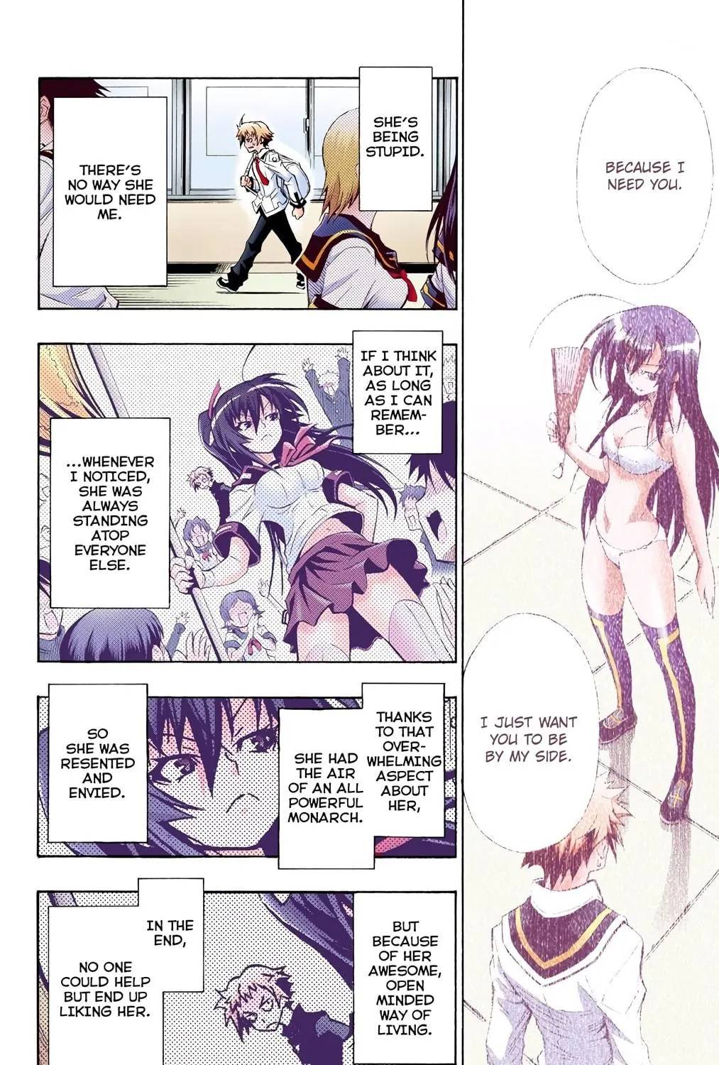 Read Medaka Box (Colored) chapter 1 image 70 on Lezhin