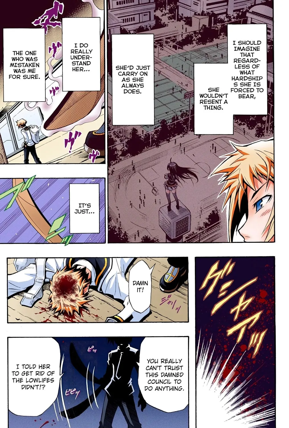 Read Medaka Box (Colored) chapter 1 image 72 on Lezhin