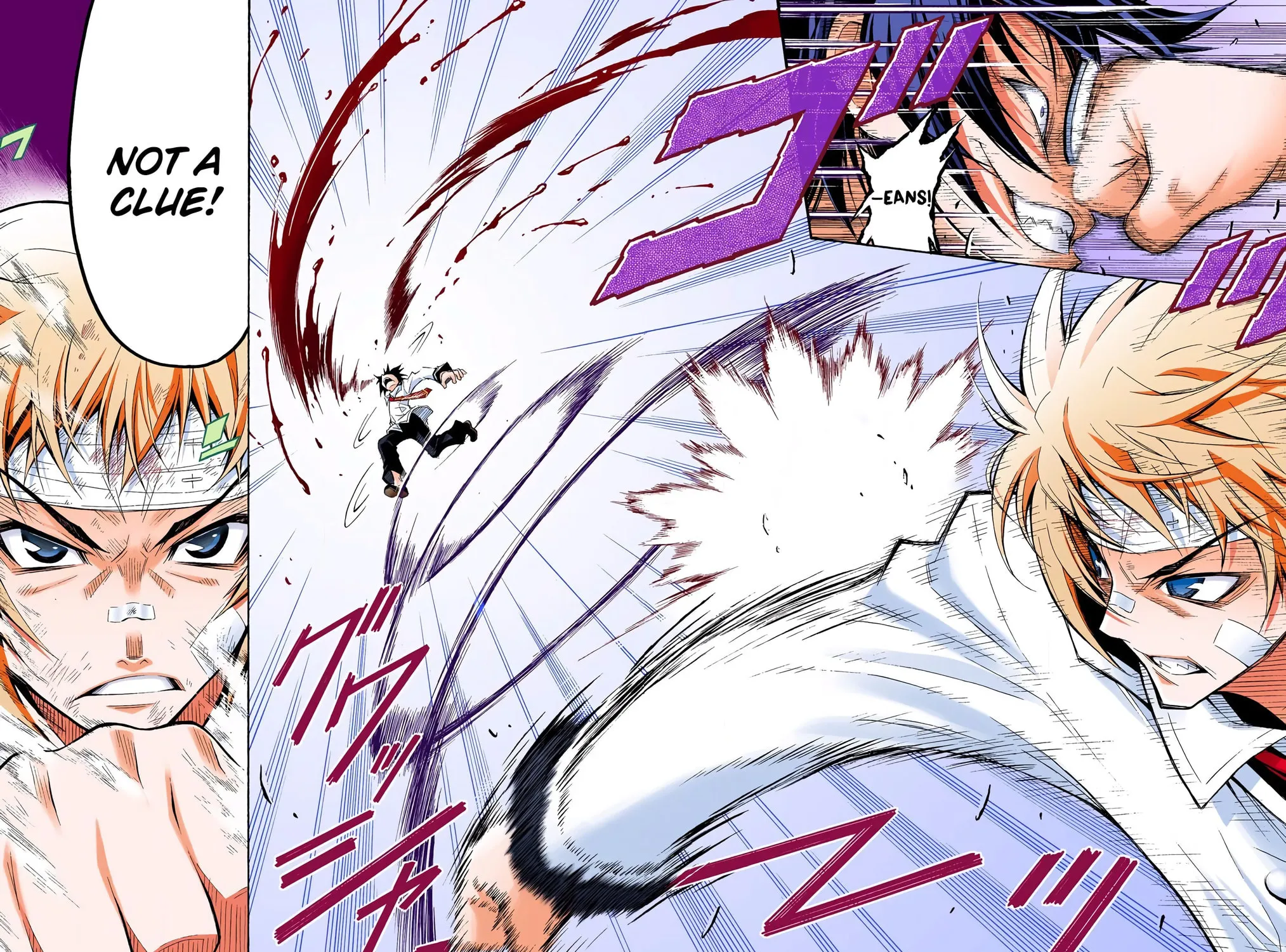 Read Medaka Box (Colored) chapter 1 image 94 on Lezhin