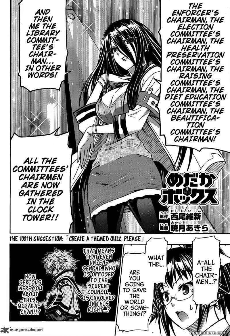 Read Medaka Box (Colored) chapter 100 image 2 on Lezhin