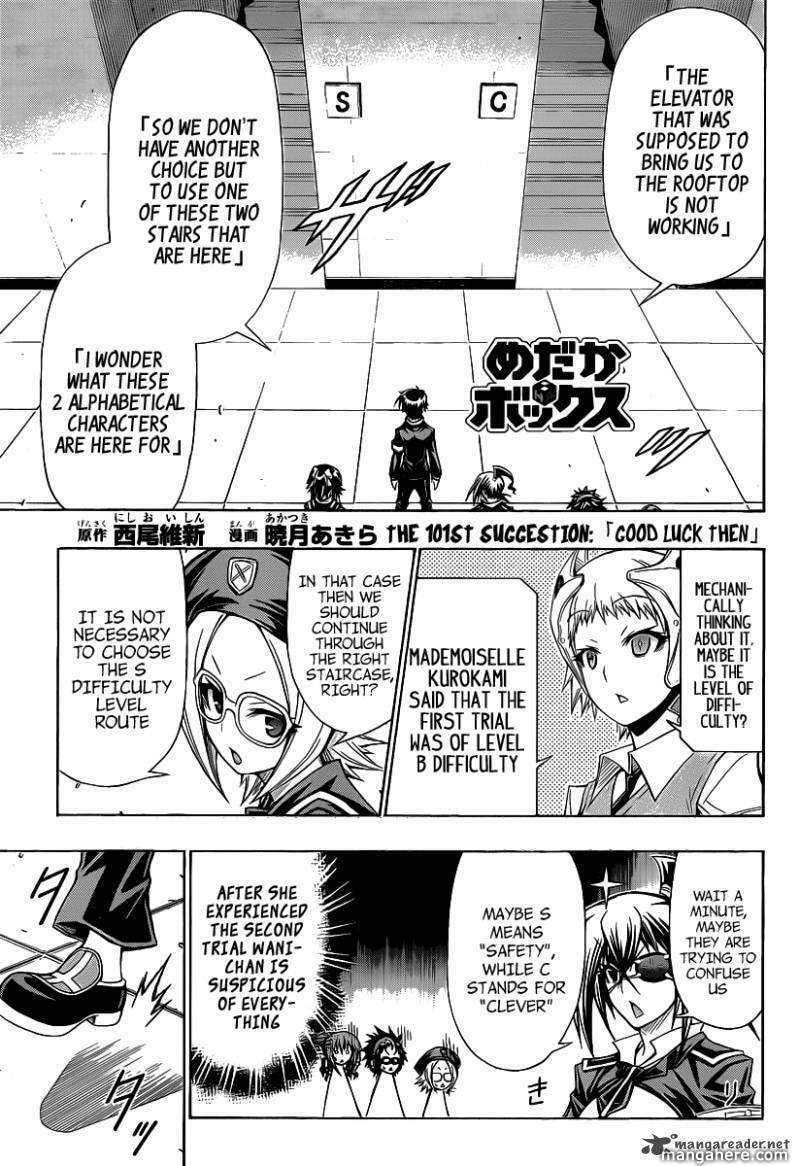 Read Medaka Box (Colored) chapter 101 image 1 on Lezhin