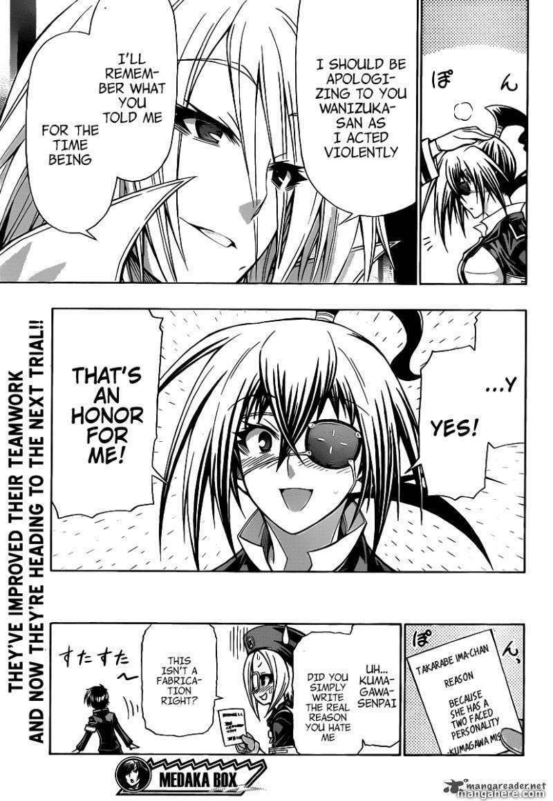 Read Medaka Box (Colored) chapter 102 image 19 on Lezhin