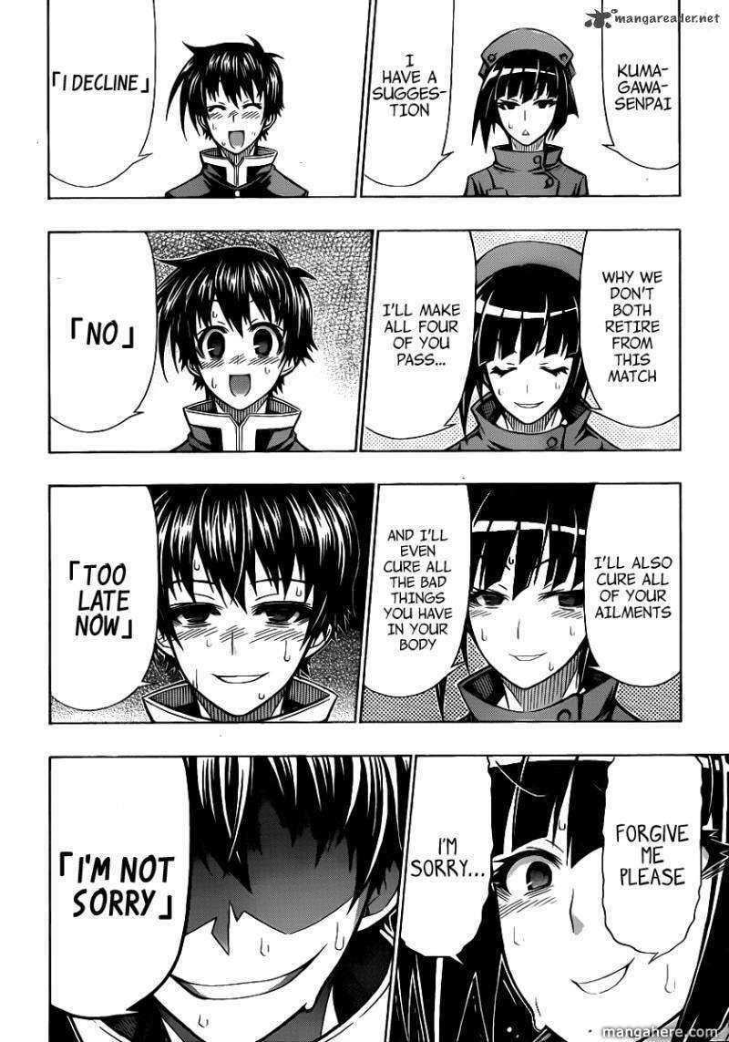 Read Medaka Box (Colored) chapter 105 image 14 on Lezhin