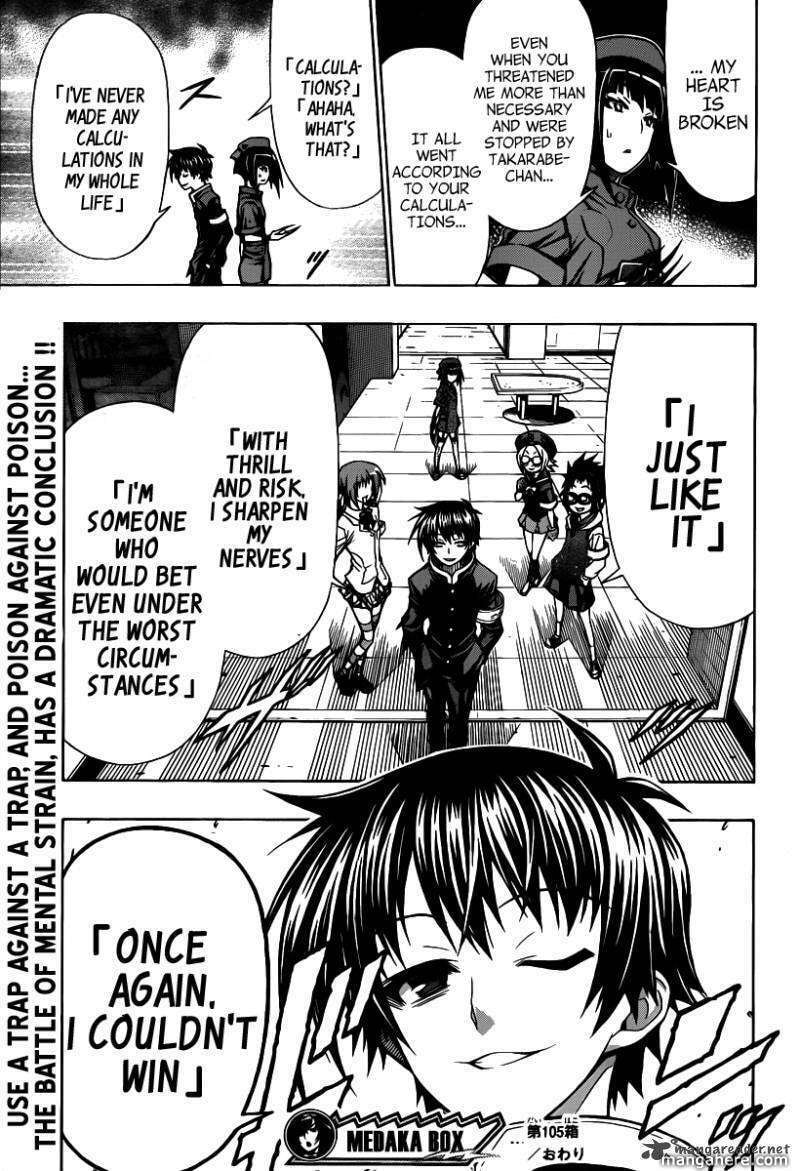 Read Medaka Box (Colored) chapter 105 image 19 on Lezhin