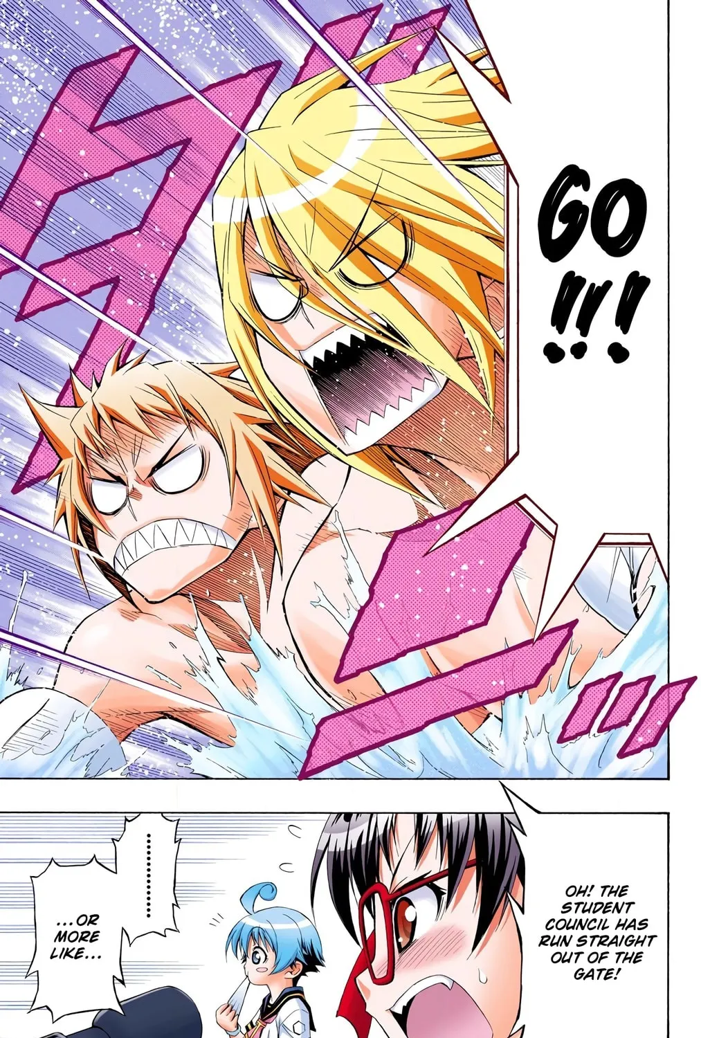 Read Medaka Box (Colored) chapter 11 image 20 on Lezhin