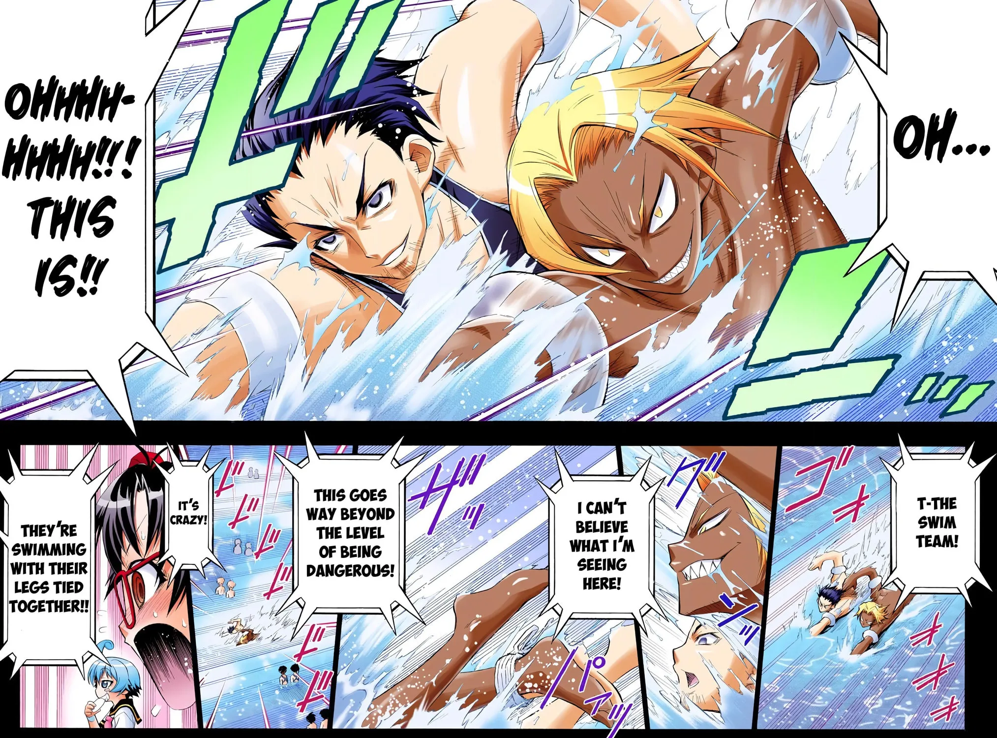 Read Medaka Box (Colored) chapter 11 image 26 on Lezhin