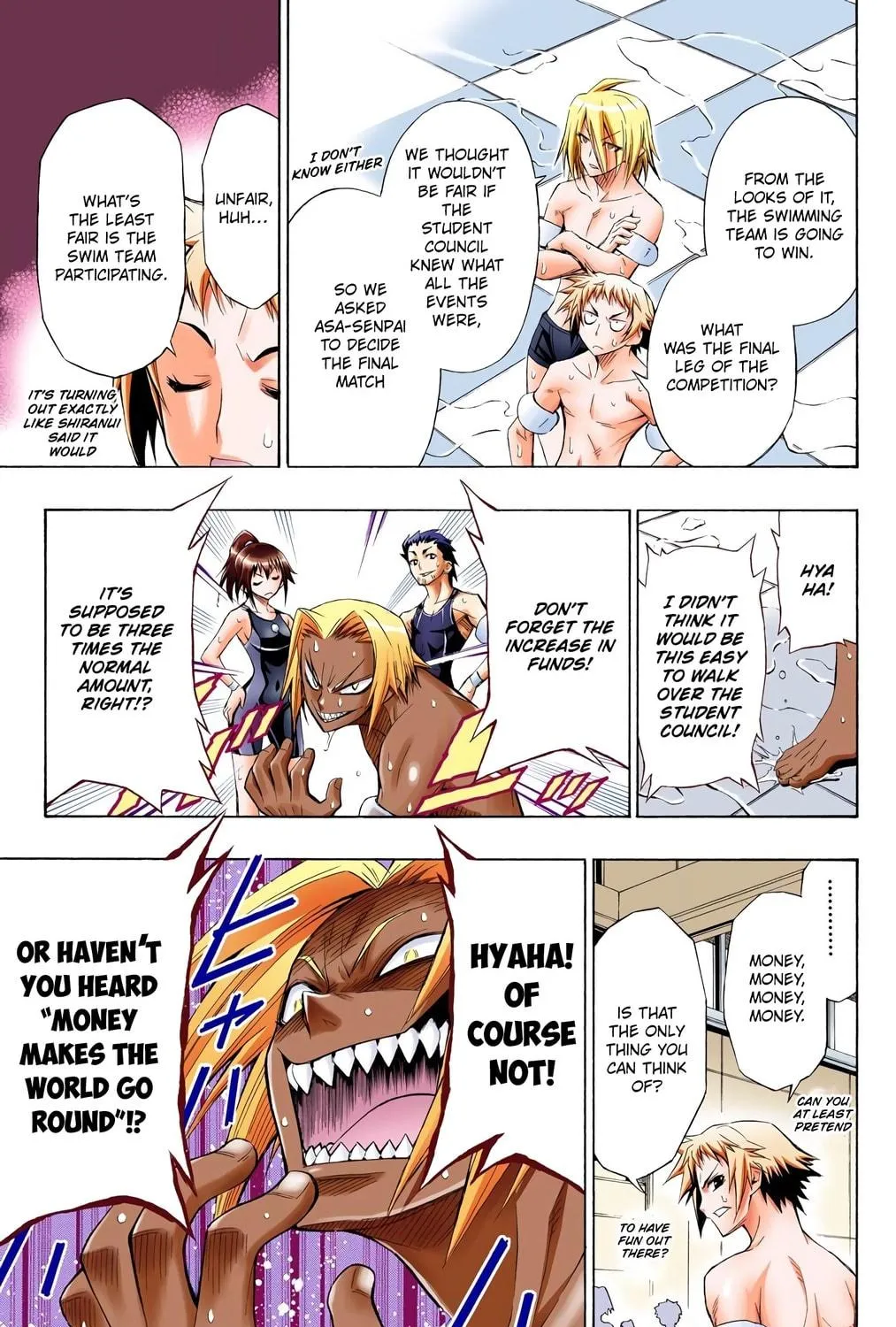 Read Medaka Box (Colored) chapter 11 image 34 on Lezhin