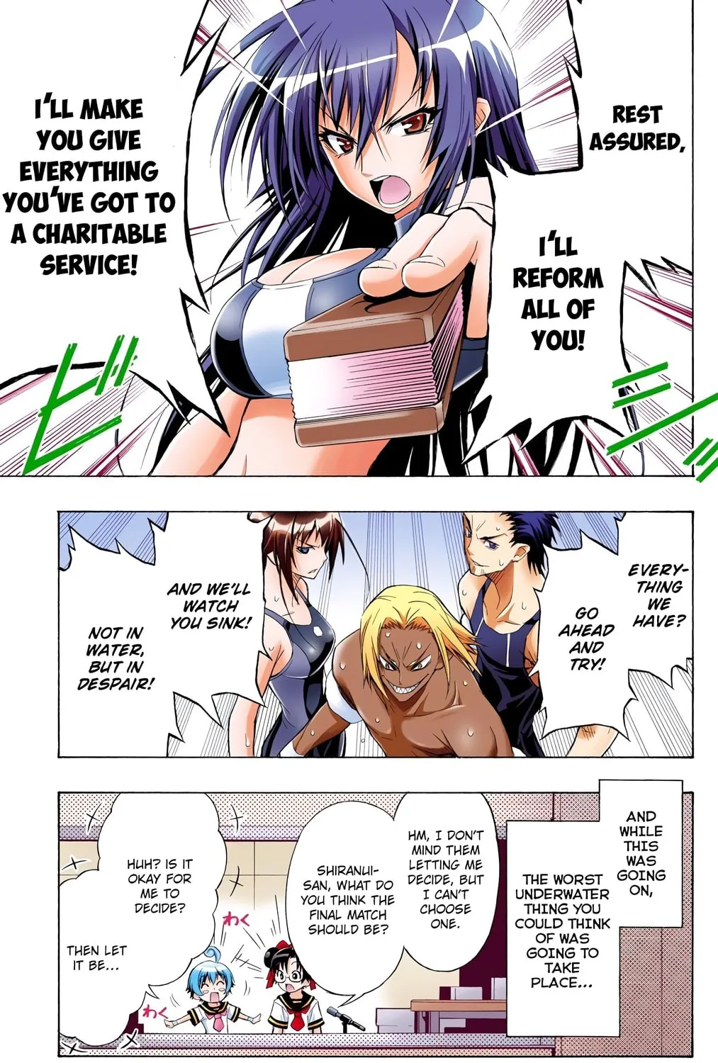 Read Medaka Box (Colored) chapter 11 image 38 on Lezhin