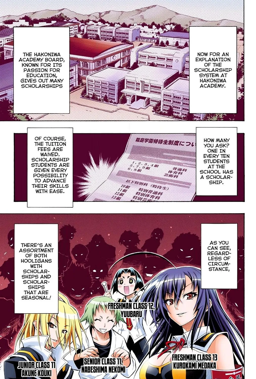 Read Medaka Box (Colored) chapter 11 image 4 on Lezhin