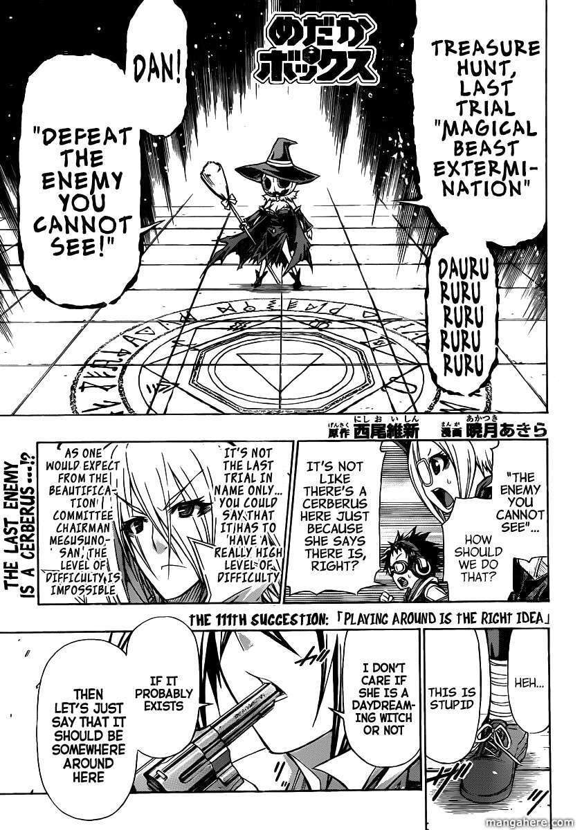 Read Medaka Box (Colored) chapter 111 image 1 on Lezhin