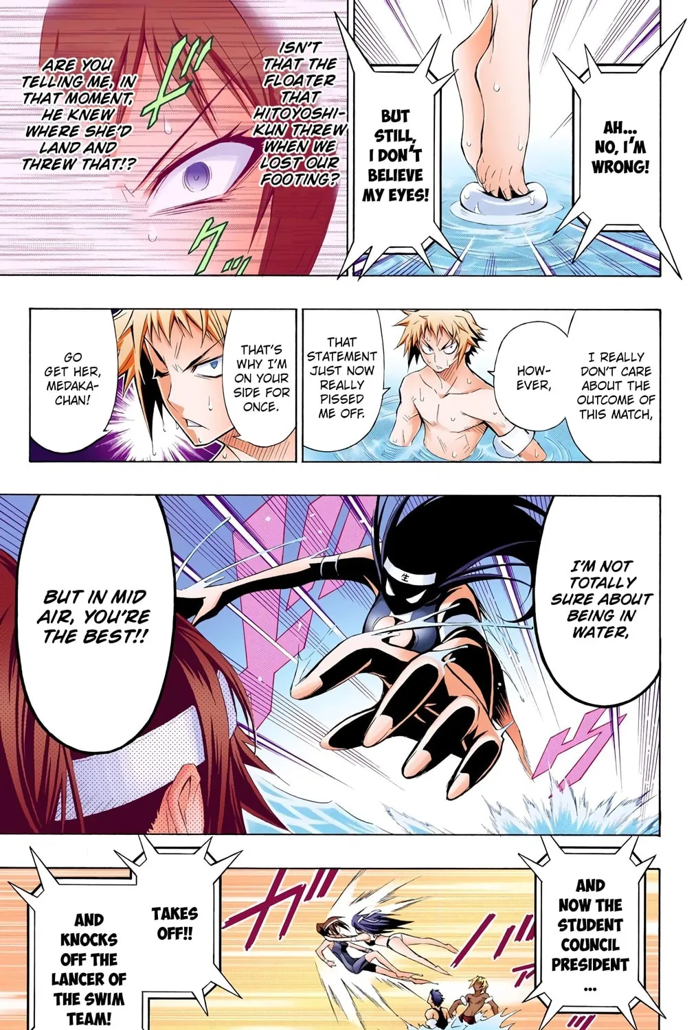 Read Medaka Box (Colored) chapter 12 image 20 on Lezhin