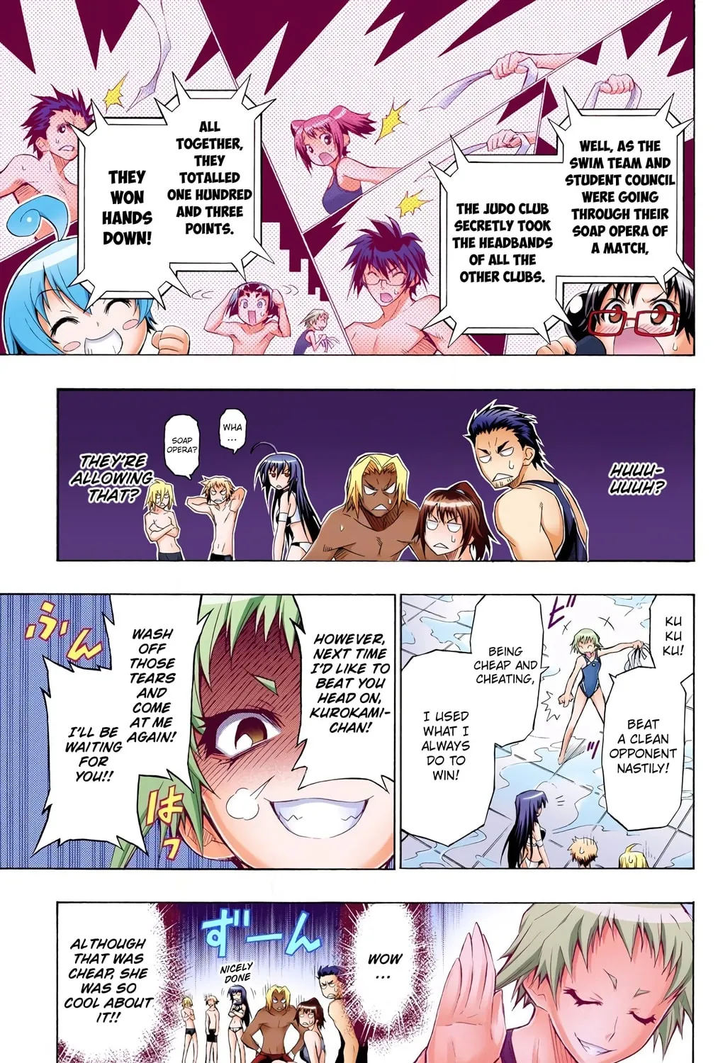 Read Medaka Box (Colored) chapter 12 image 36 on Lezhin