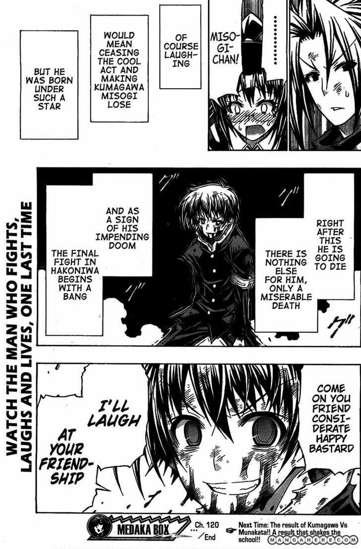 Read Medaka Box (Colored) chapter 120 image 18 on Lezhin