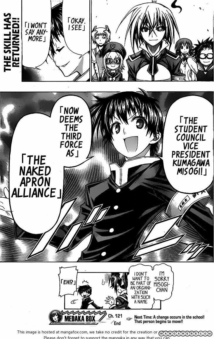 Read Medaka Box (Colored) chapter 121 image 20 on Lezhin