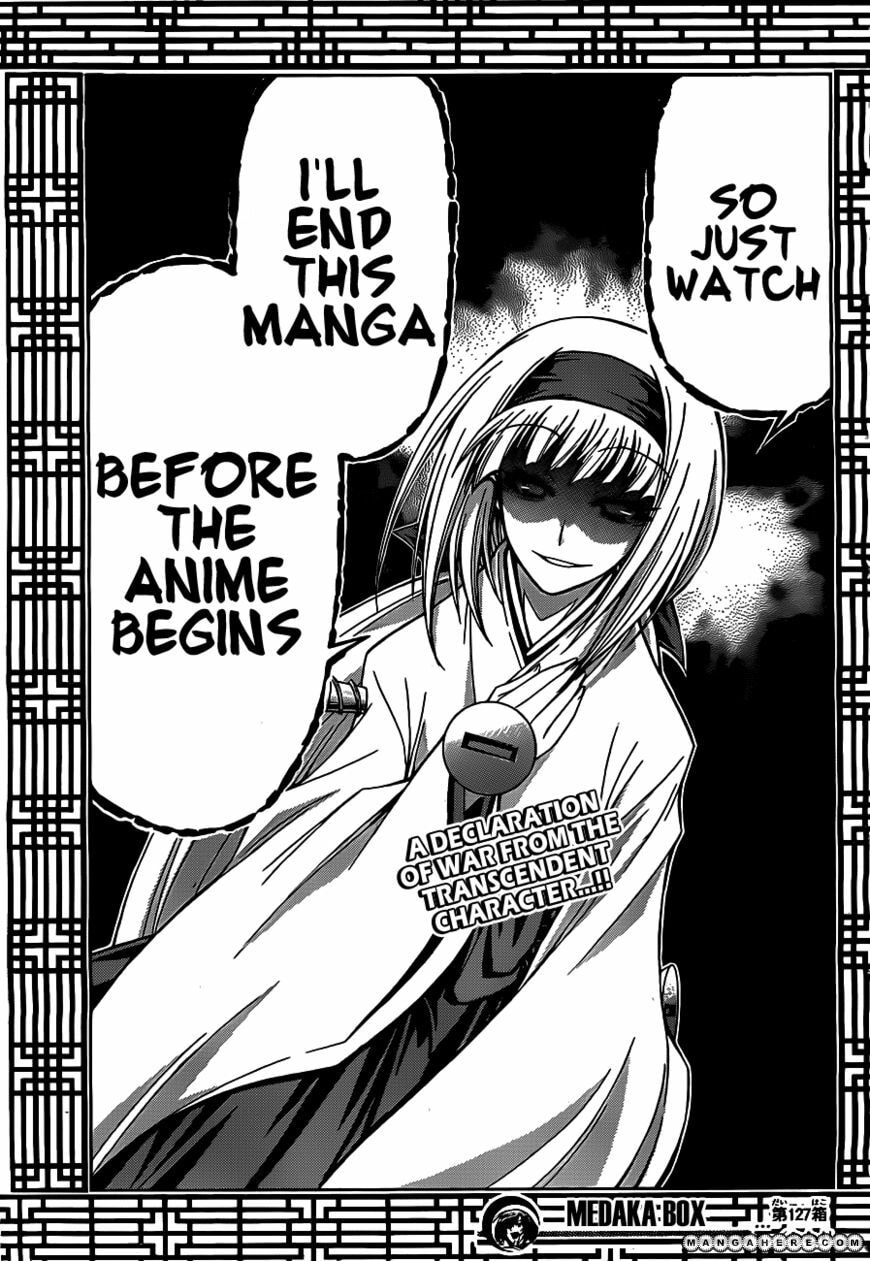 Read Medaka Box (Colored) chapter 127 image 19 on Lezhin