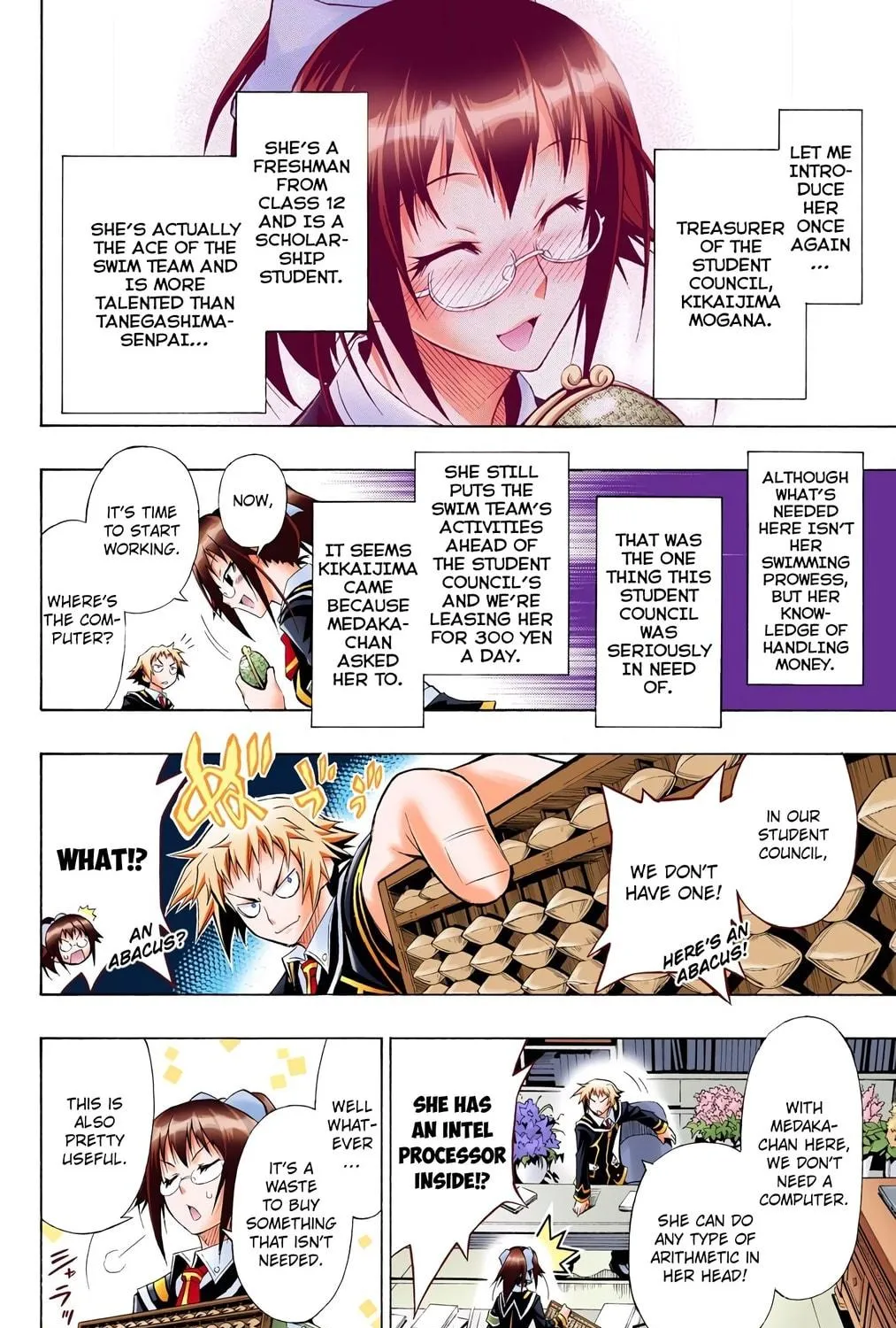 Read Medaka Box (Colored) chapter 13 image 10 on Lezhin