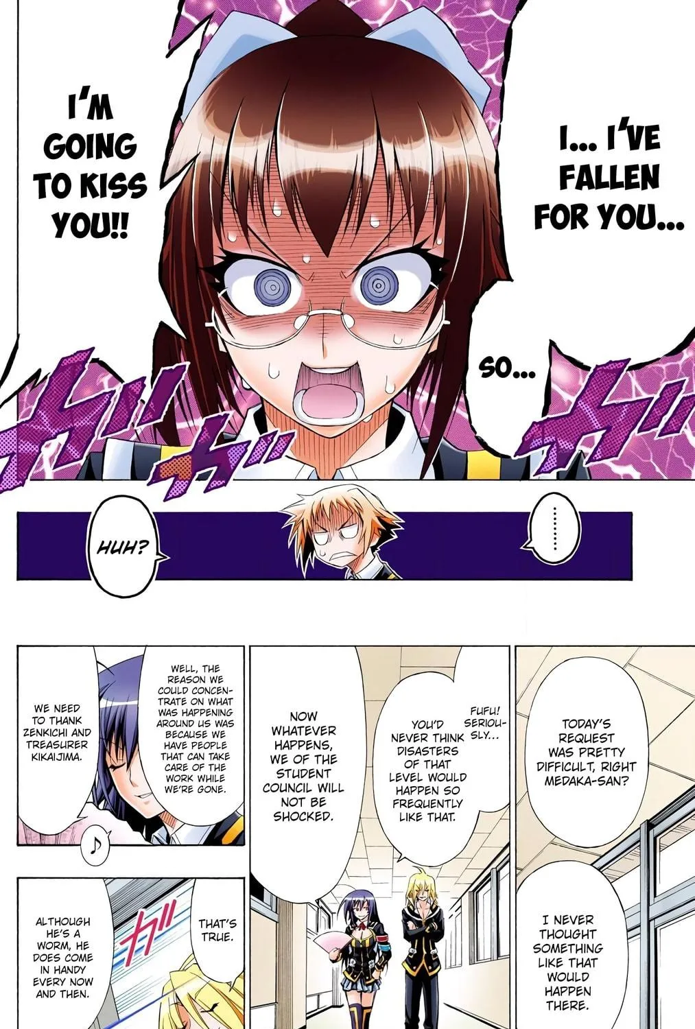 Read Medaka Box (Colored) chapter 13 image 34 on Lezhin