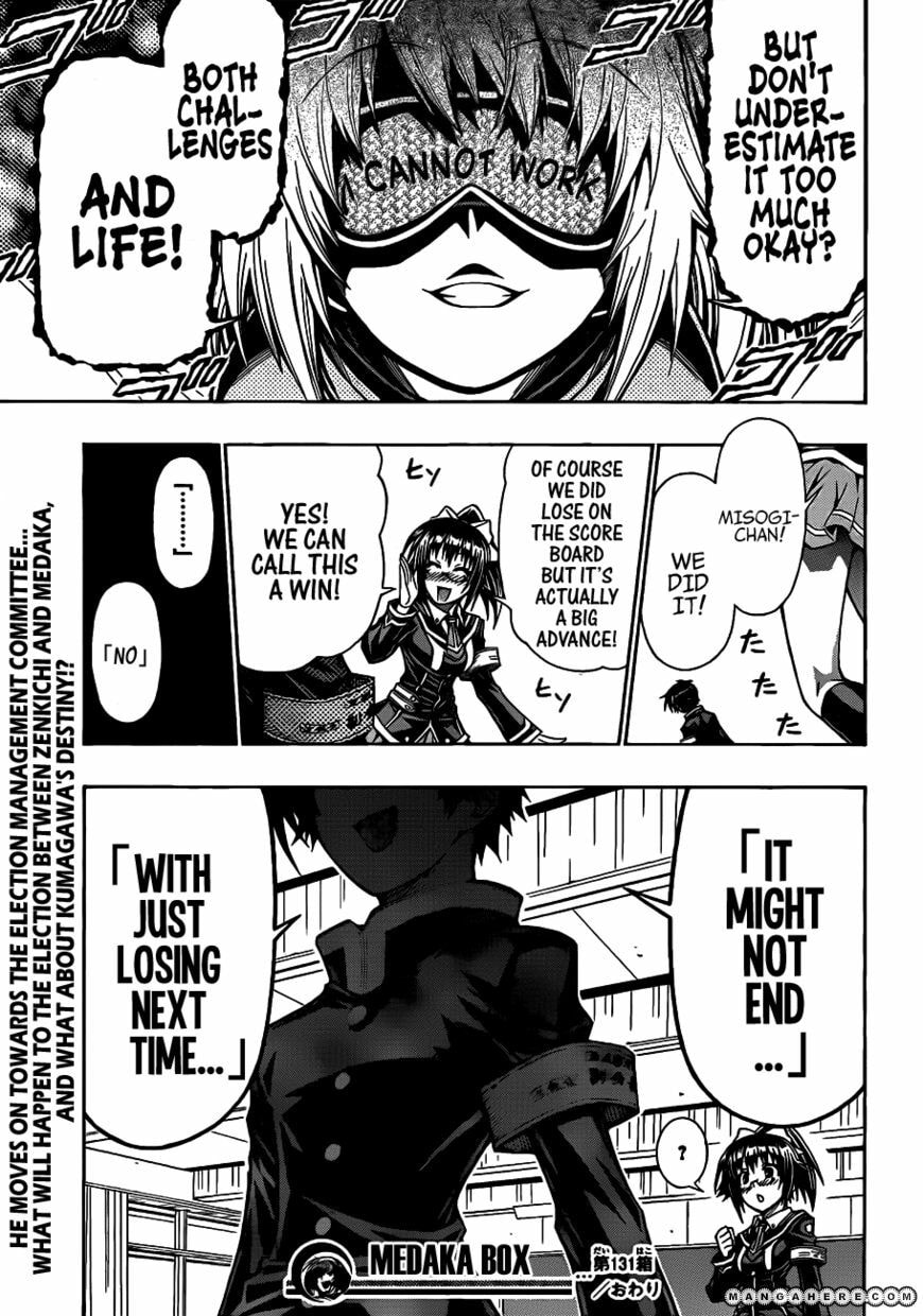 Read Medaka Box (Colored) chapter 131 image 21 on Lezhin