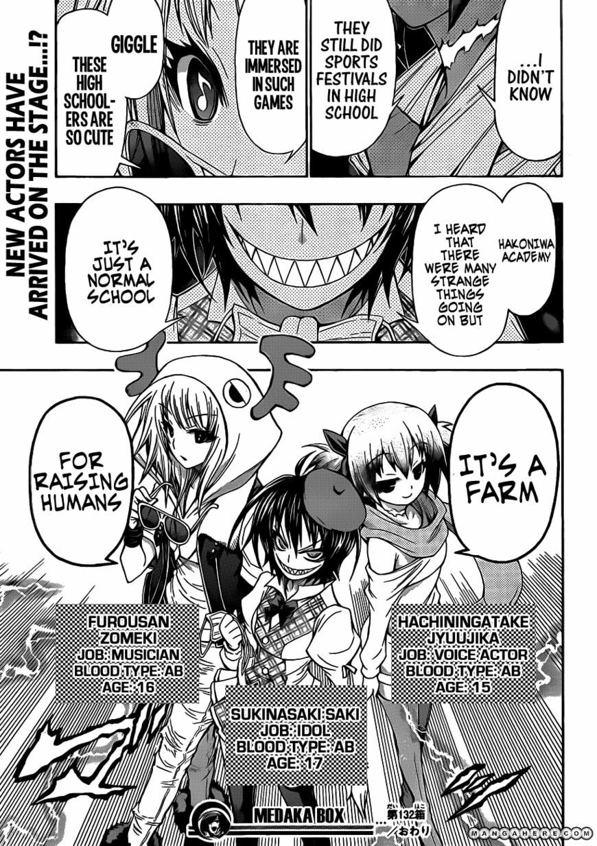 Read Medaka Box (Colored) chapter 132 image 20 on Lezhin