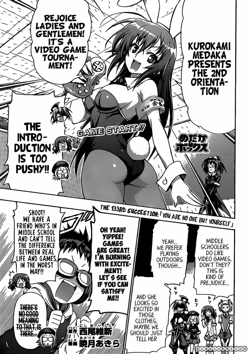 Read Medaka Box (Colored) chapter 133 image 2 on Lezhin