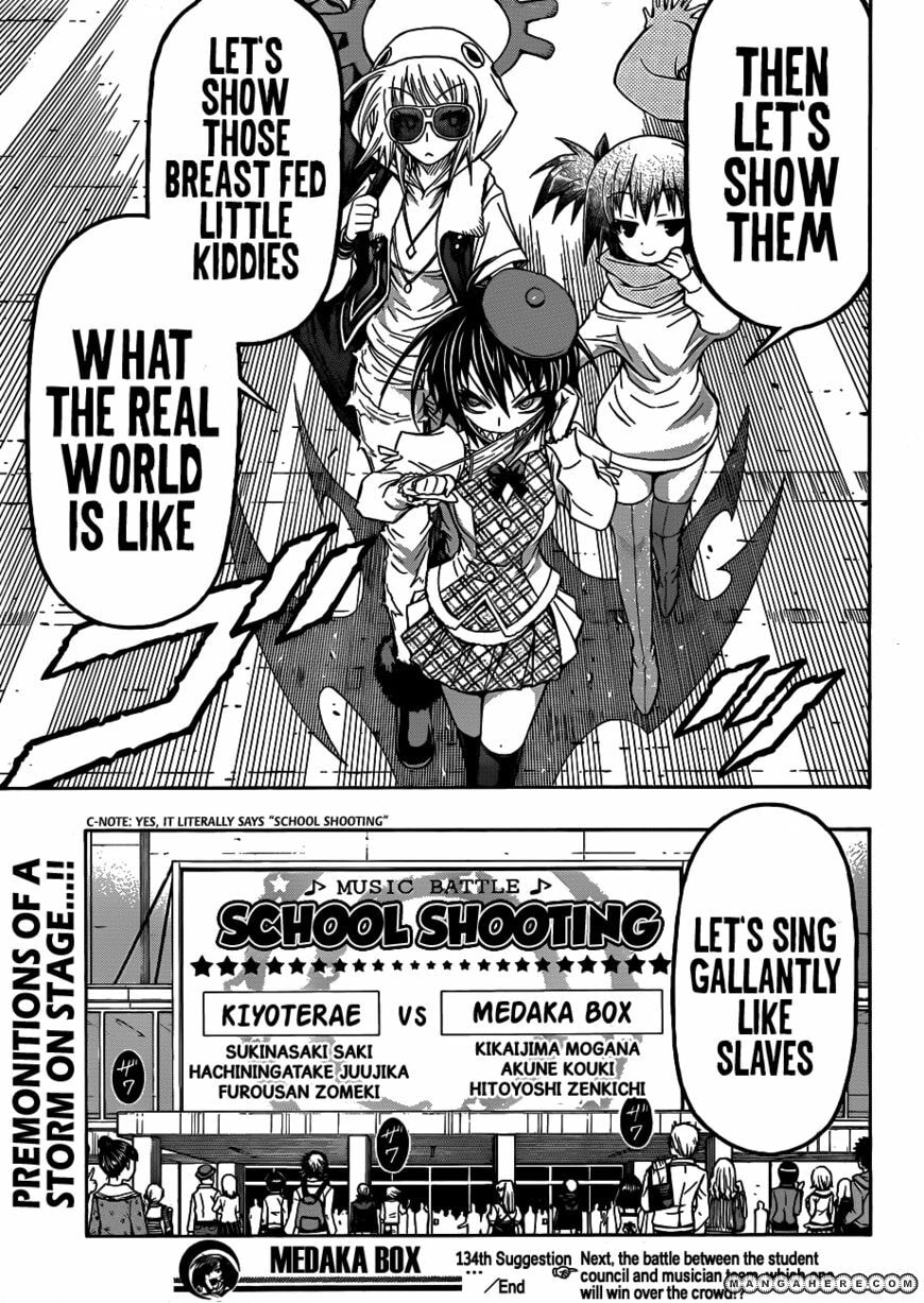 Read Medaka Box (Colored) chapter 134 image 20 on Lezhin