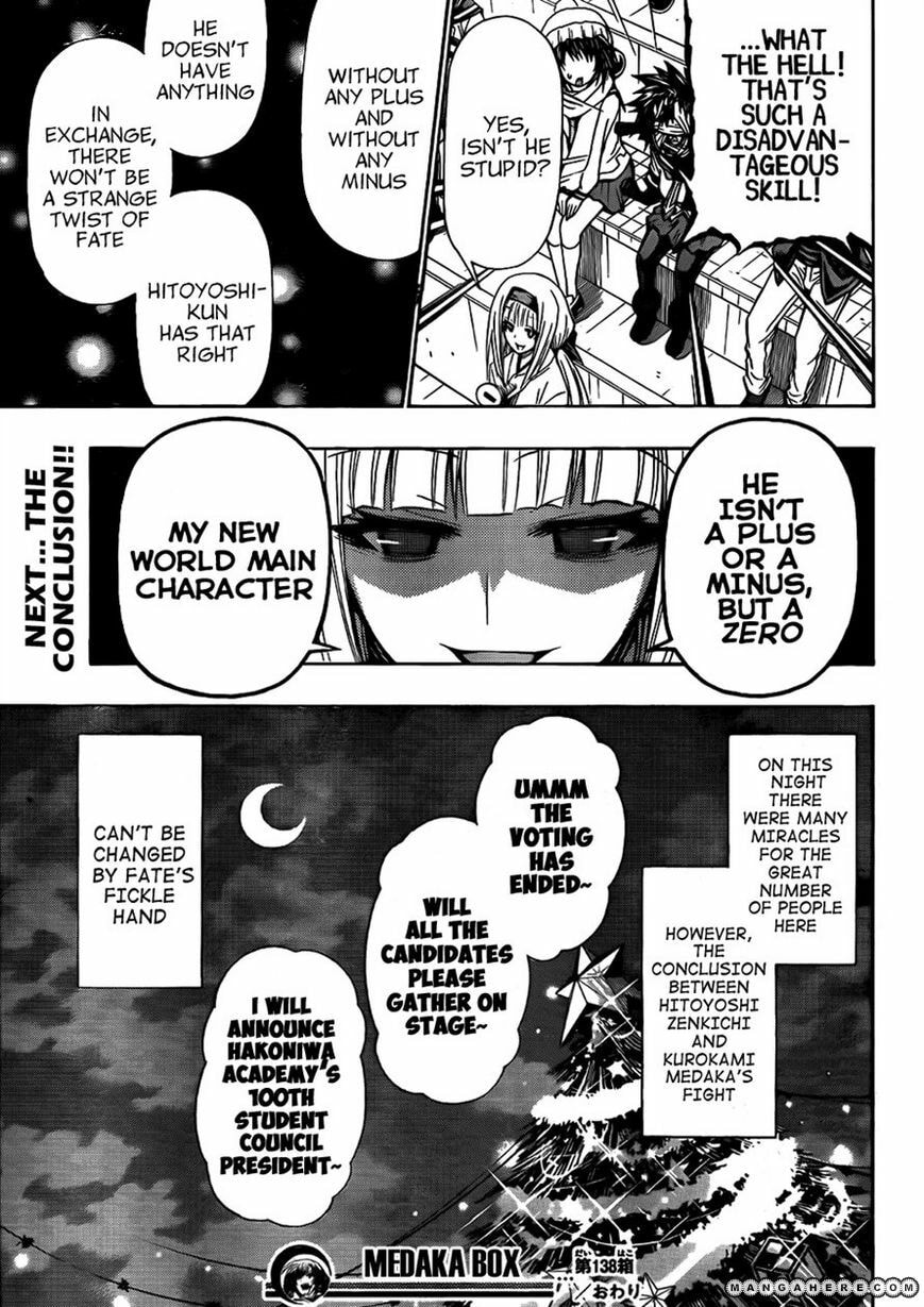 Read Medaka Box (Colored) chapter 138 image 19 on Lezhin