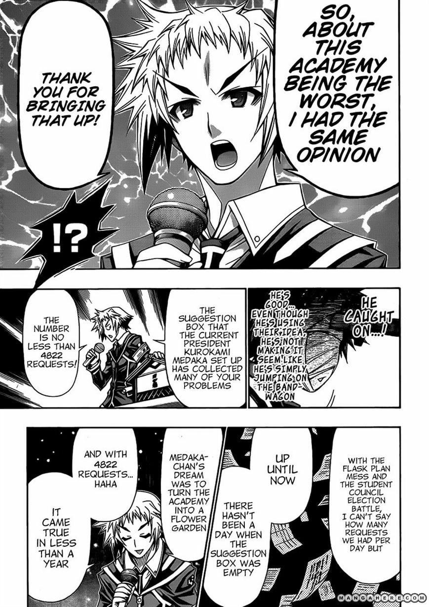 Read Medaka Box (Colored) chapter 138 image 7 on Lezhin
