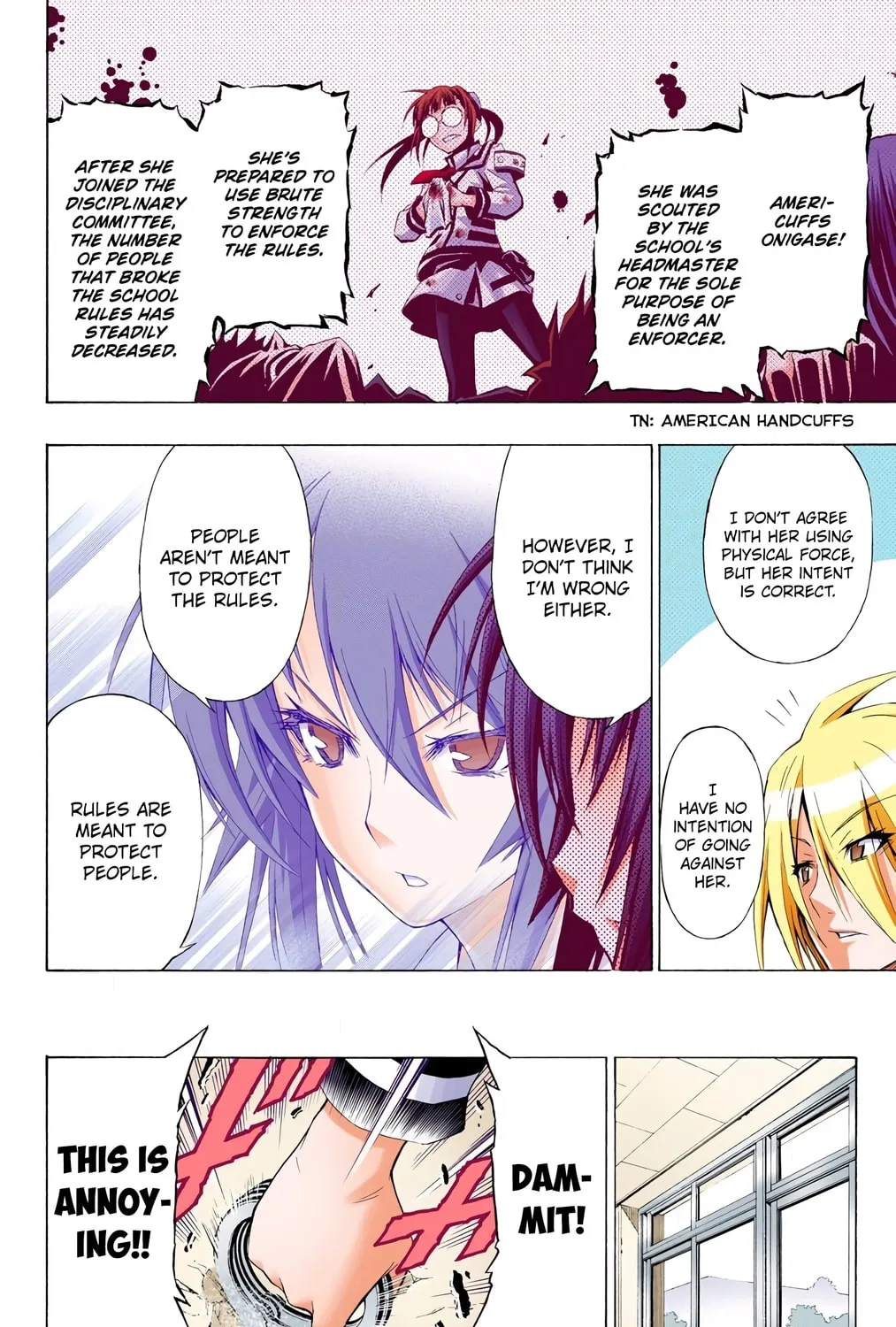 Read Medaka Box (Colored) chapter 14 image 18 on Lezhin