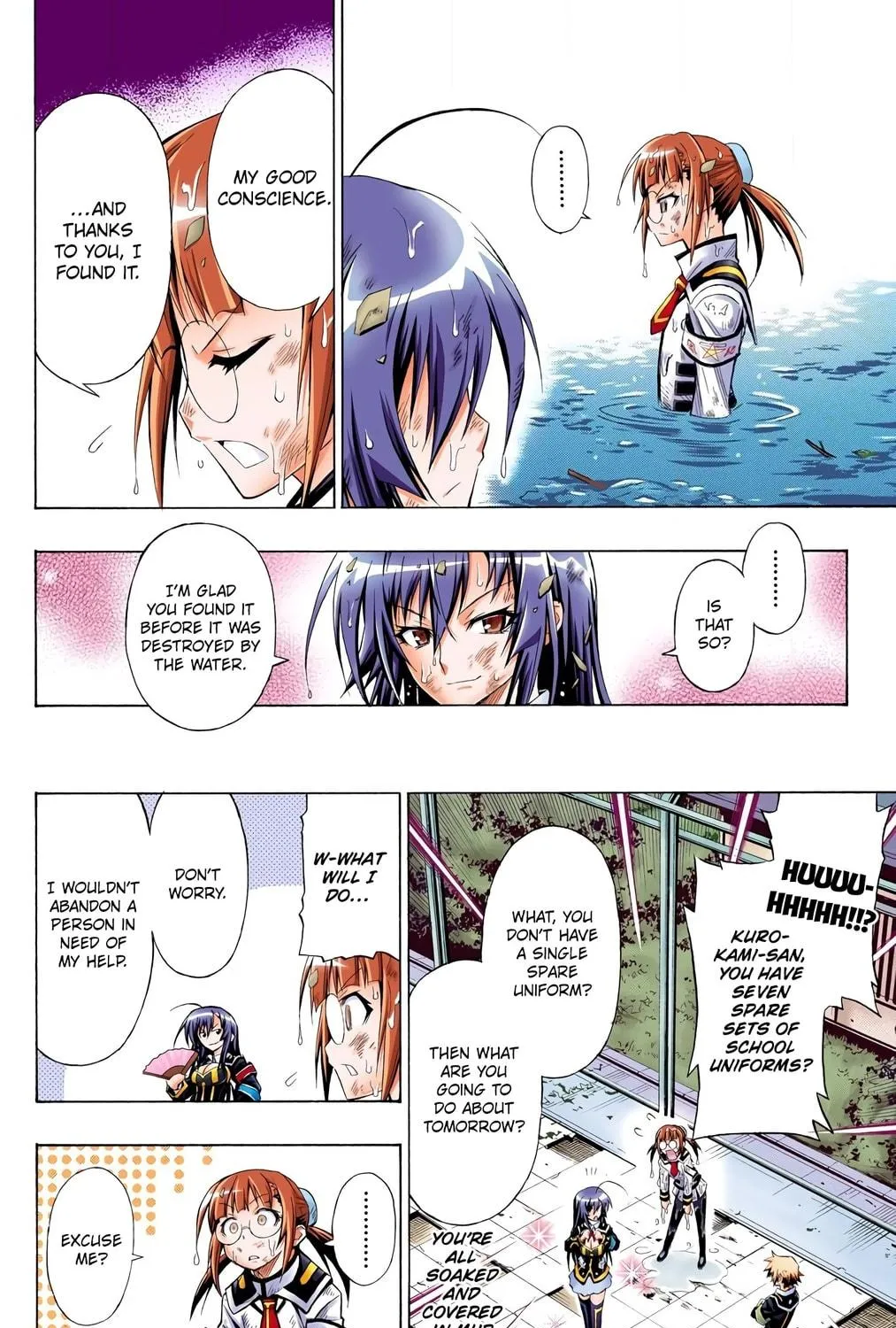 Read Medaka Box (Colored) chapter 14 image 34 on Lezhin