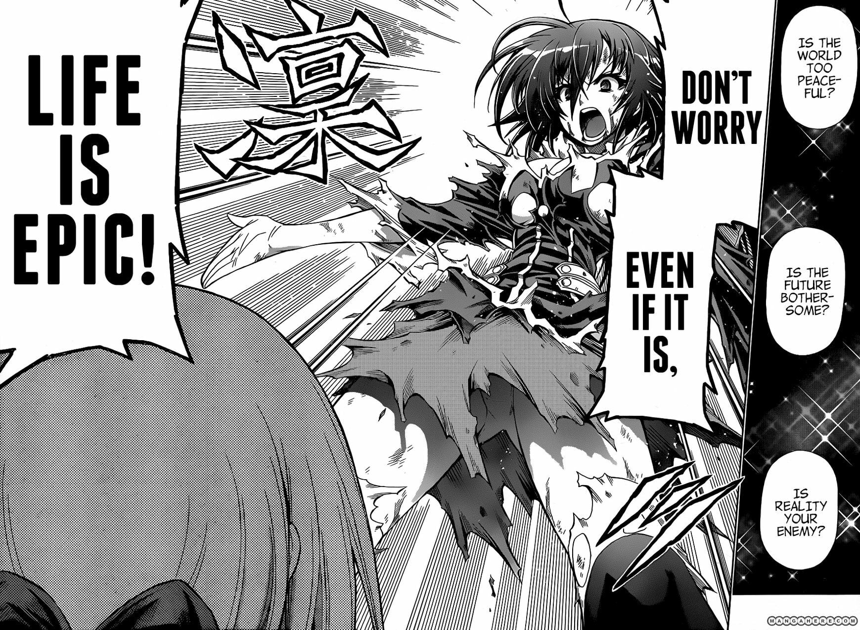 Read Medaka Box (Colored) chapter 140 image 16 on Lezhin